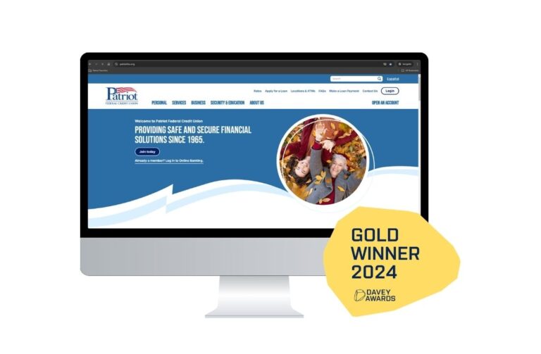 Patriot Wins 2024 Davey Award for Website Redesign Patriot Federal